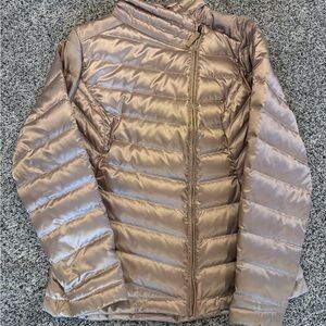 Eddie Bauer Rose Gold Puffer Jacket